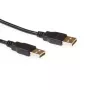 ACT USB 2.0 A laidas (vyriškas – vyriškas) 3 m, juodas