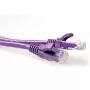 ACT Purple 7 metrų U/UTP CAT6A jungiamasis laidas su apsaugotais RJ45 kištukais
