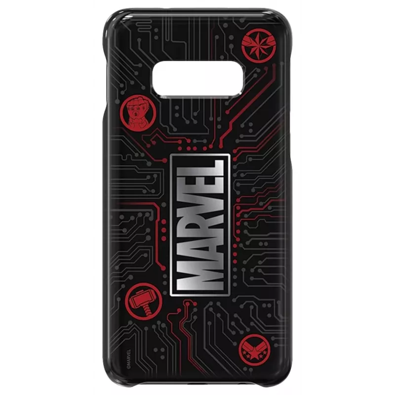 Samsung GP-G970HIFGHWF dėklas Galaxy S10e Cover Black, Red