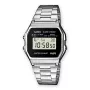 Rankinis laikrodis Unisex Casio A158WEA-1EF Elektroninis Juodas