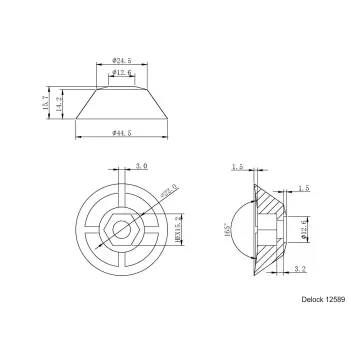 Antenos pagrindas DeLOCK 12589