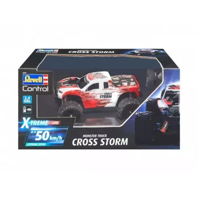 REVELL X-Treme CROSS STORM 1:18 elektrinis RC visureigis