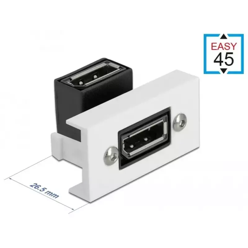 DeLOCK Easy 45 81306 modulis DisplayPort (90° lizdas)