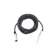 Audio kabelis Omnitronic 3022519D 10 m XLR 3 kontaktų 6,35 mm juodas