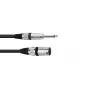 Audio kabelis Omnitronic 3022519D 10 m XLR 3 kontaktų 6,35 mm juodas