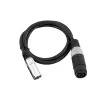 Audio kabelis Omnitronic 30225590 Speakon XLR 1 m juodas