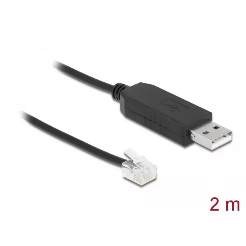 USB į RJ12 RS-232 adapteris DeLOCK 66737