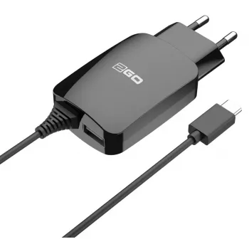 Įkroviklis 2GO 797167 Universal Black AC 5V 1.4m laidas