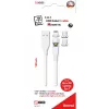 USB laidas 2GO 797317 1 m USB B USB C/Micro-USB B/Lightning baltas