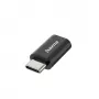 Hama 00300095 Micro-USB B adapteris USB Type-C juodas