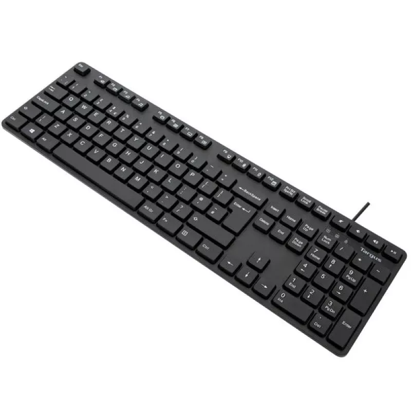 Targus AKB30AMUK klaviatūra, USB, pilno dydžio, QWERTY, JK išdėstymas, antimikrobinė