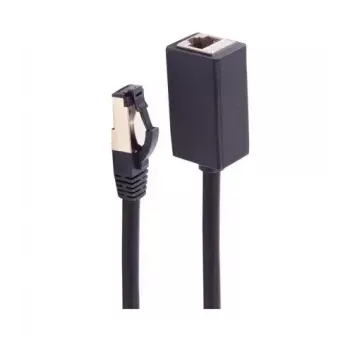Tinklo kabelis ShiverPeaks BS08-44015 Cat8.1 F/FTP 0,5 m juodas