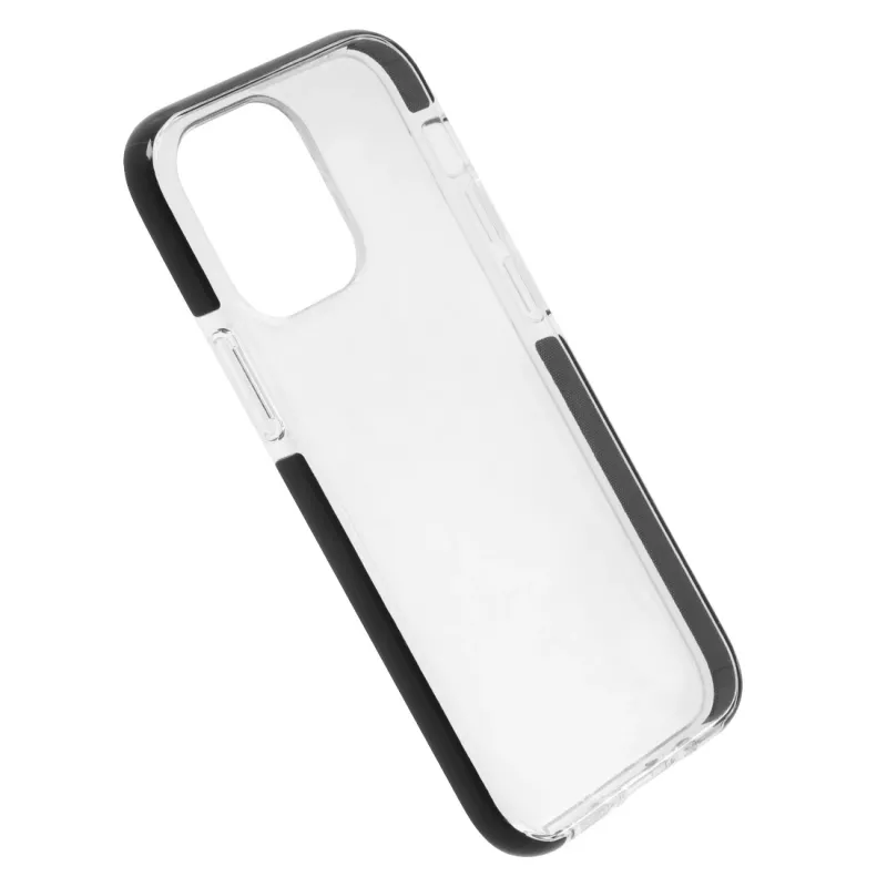 Hama 00215555 dėklas mobiliesiems telefonams 17 cm (6.7 colio) Užvalkalas Juodas, Skaidrus