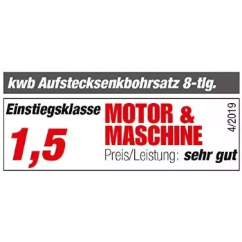 Gręžtuvas KWB 513190 grūdintas plienas 11mm gylis 205mm aukštis