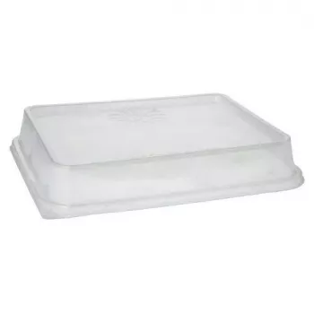 Papstar 96555 vienkartinis maisto indas permatomas PET 234x187x20 mm
