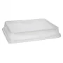 Papstar 96555 vienkartinis maisto indas permatomas PET 234x187x20 mm