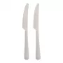 Vienkartinis peilis Papstar 96463 baltas polipropilenas 197 mm