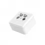Hama 00205354 kištukinis lizdas 2x SAT + TV + Radijo baltas