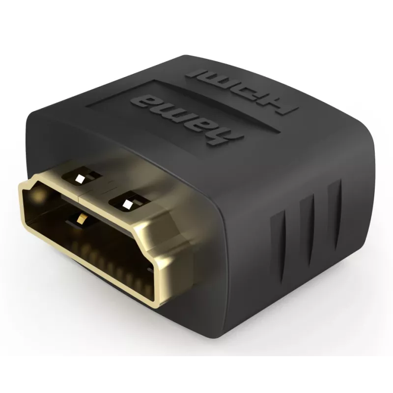 Hama 00205173 HDMI jungtis (motina-motina) juoda