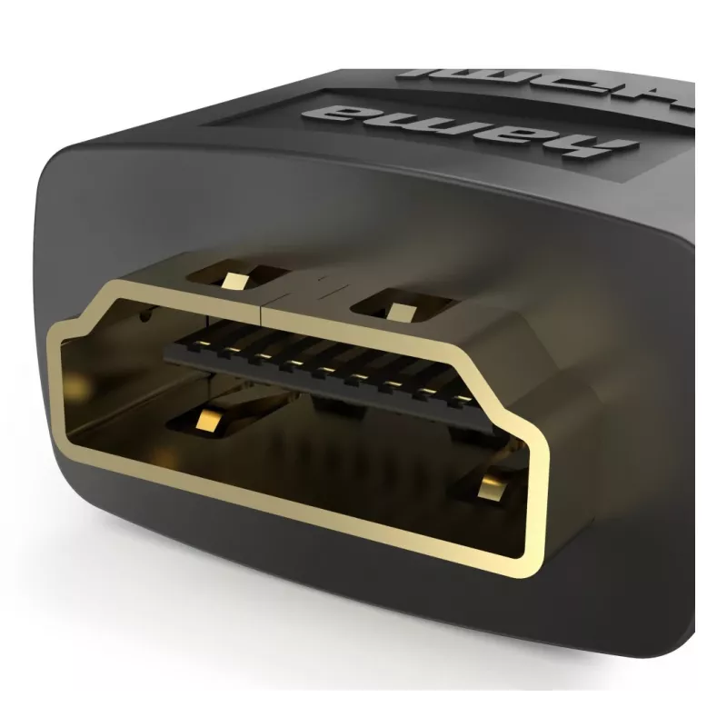 Hama 00205173 HDMI jungtis (motina-motina) juoda