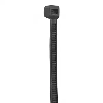 Hama 00220999 kabelio raištis su lipnia juosta, plastikinis, juodas, 50 vnt.