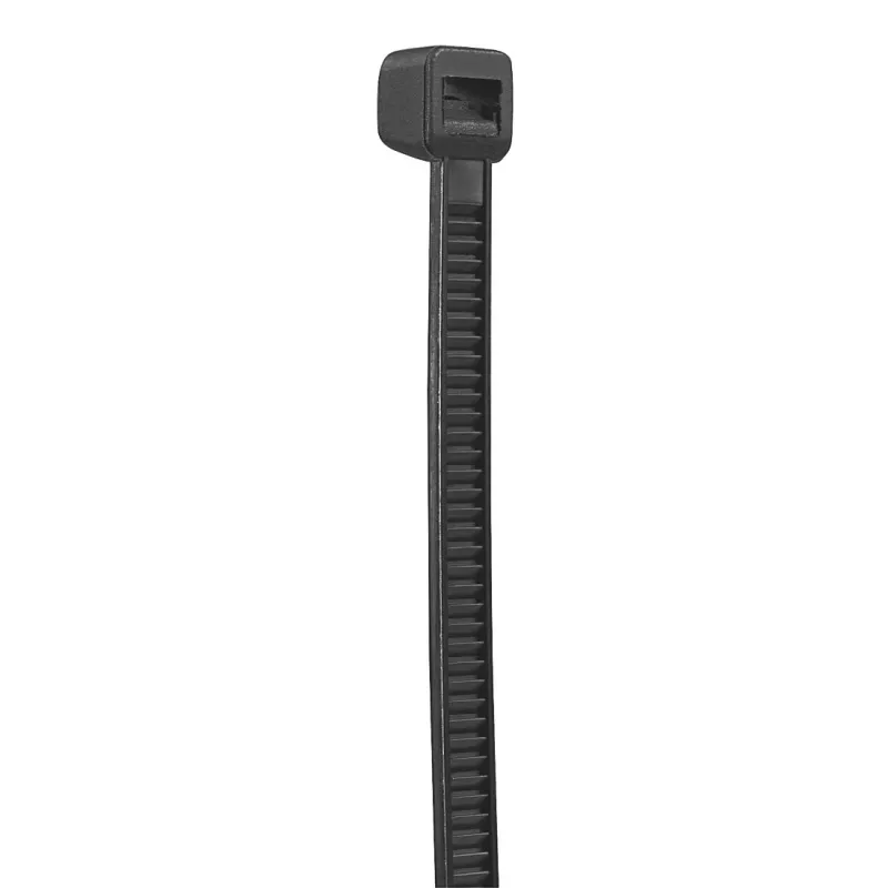 Hama 00220999 kabelio raištis su lipnia juosta, plastikinis, juodas, 50 vnt.