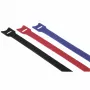 Hama 00221005 kabelio raištis Velcro nailoninis juodas, mėlynas 12 vnt.