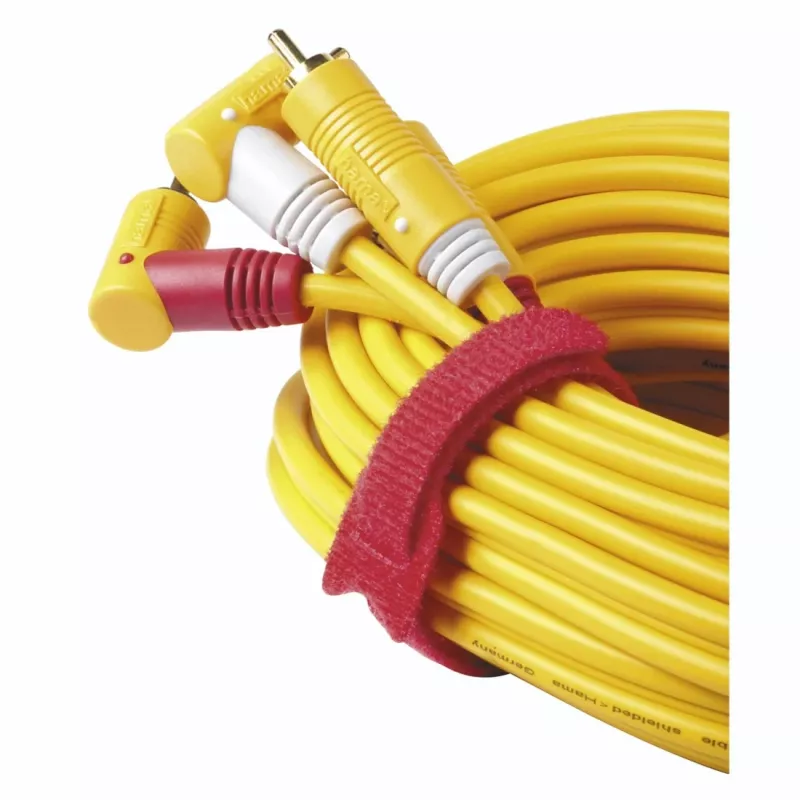 Hama 00221005 kabelio raištis Velcro nailoninis juodas, mėlynas 12 vnt.