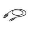 Hama 00201705 USB laidas USB 2.0 0.5 m USB A USB C Juodas