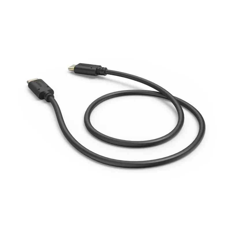 Hama 00201706 USB kabelis USB 2.0 0,5 m USB C juodas