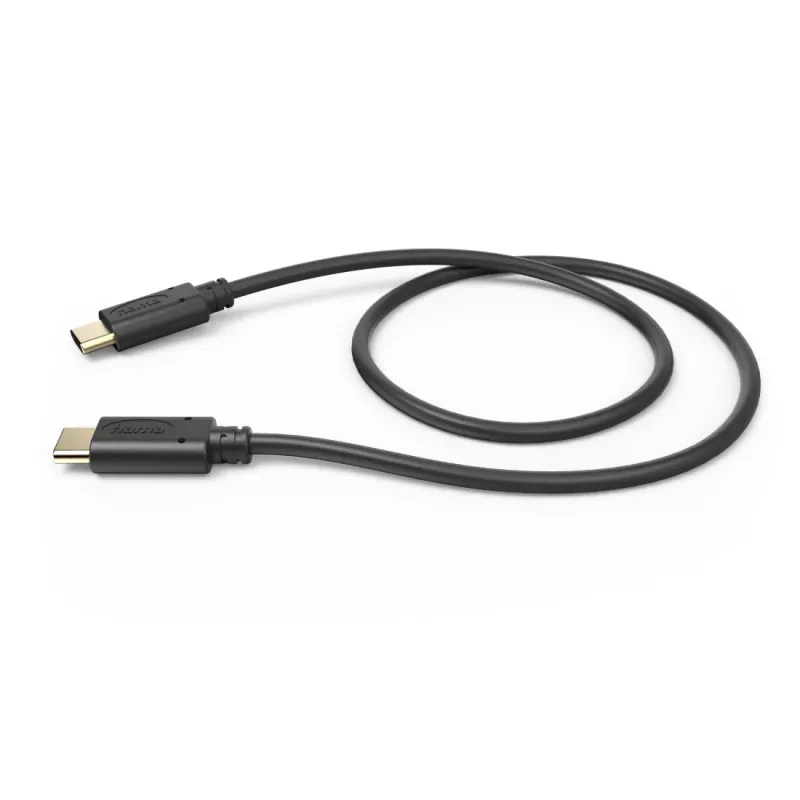 Hama 00201706 USB kabelis USB 2.0 0,5 m USB C juodas