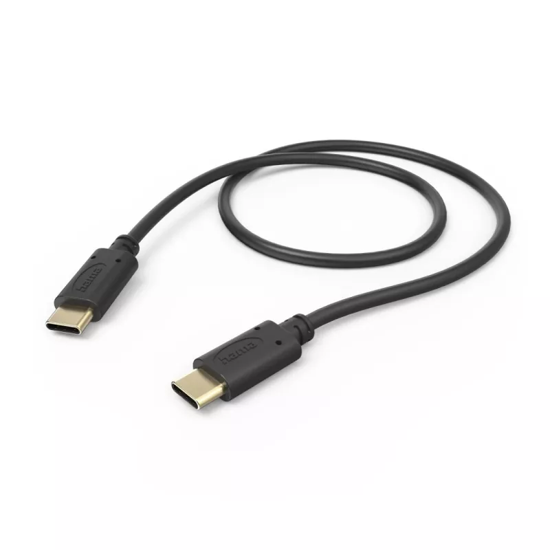 Hama 00201706 USB kabelis USB 2.0 0,5 m USB C juodas