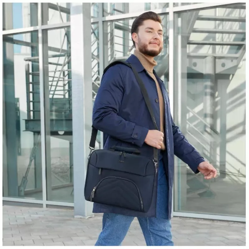 Hama Premium Lightweight kuprinė 35,8 cm (14,1 colio) nešiojamam kompiuteriui, mėlyna