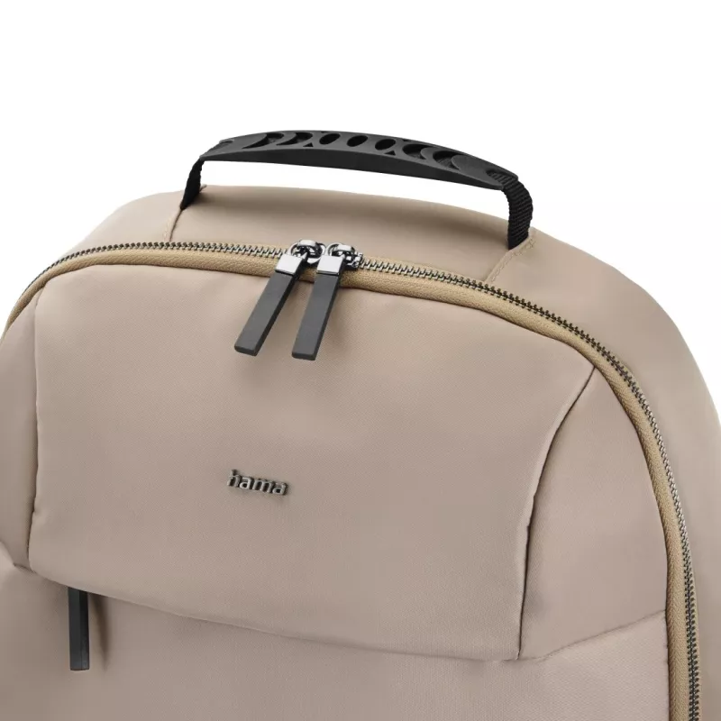 Hama 00222046 kuprinė Rucksack Smėlio spalvos Perdirbtas poliesteris