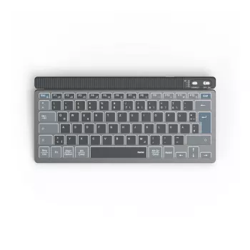 Hama WK-700 klaviatūra Namai/Biuras Belaidis Bluetooth QWERTZ Vokiškas Antracitas, Juoda, Mėlyna