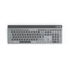 Hama WK-750 belaidė klaviatūra Home/Office Bluetooth QWERTZ vokiška antracito, juodos, mėlynos spalvos