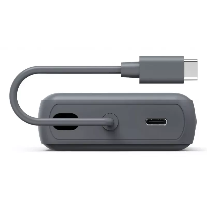 Hama „Travel“ Power Pack su laidu, 10000 mAh, 2 išėjimai: 2x USB-C, antracitas