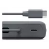 Hama „Travel“ Power Pack su laidu, 10000 mAh, 2 išėjimai: 2x USB-C, antracitas
