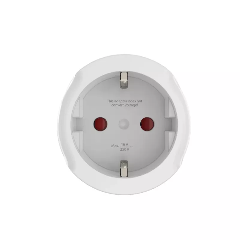 Hama 00223484 adapteris kištukui J tipas C tipas (Europlug) baltas