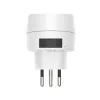 Hama 00223484 adapteris kištukui J tipas C tipas (Europlug) baltas