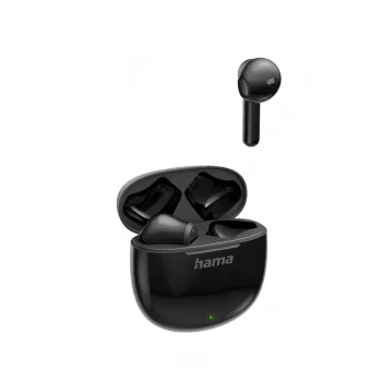 Hama Action One belaidės ausinės True Wireless Stereo (TWS) Į ausį Skambučiams/Muzikai Bluetooth Juodos