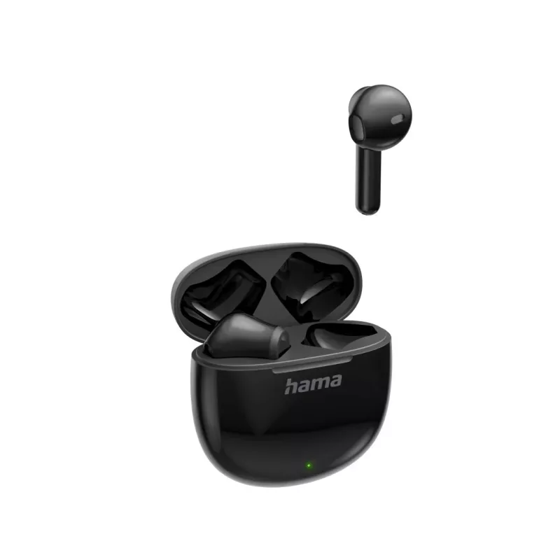 Hama Action One belaidės ausinės True Wireless Stereo (TWS) Į ausį Skambučiams/Muzikai Bluetooth Juodos