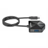 Manhattan USB-C ir USB-A jungties / stotelė, 4 prievadai: 2x USB-A, 2x USB-C, 5 Gbps (USB 3.2 Gen1), kampu išdėstyti prievadai, maitinama per USB