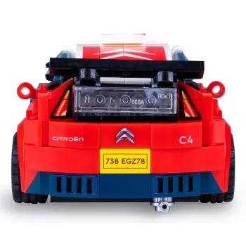 Jamara CaDA 2008 Citroën C4 WRC 1:10 skalės RC automobilis 2,4 GHz