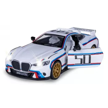 Radijo bangomis valdomas automobilis Jamara BMW 3.0 CSL 402622 1:34 mastelis