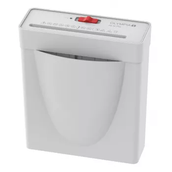 Popieriaus smulkintuvas Olympia PS 36 Pro – juostinis smulkinimas, 8 L krepšelis, 72 dB, baltas