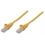 Intellinet tinklo jungiamasis kabelis Cat5e, 7,5 m, geltonas, CCA, U/UTP, PVC, RJ45, auksuoti kontaktai, be užkabinimo, su apsauginiu gaubteliu, viso gyvenimo garantija