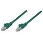 Intellinet tinklo laidas Cat6, 2 m, žalias, CCA, U/UTP, PVC, RJ45, auksuoti kontaktai, su apsauga nuo užkliuvimo, su gaubtu, viso gyvenimo garantija