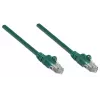 Intellinet tinklo laidas Cat6, 2 m, žalias, CCA, U/UTP, PVC, RJ45, auksuoti kontaktai, su apsauga nuo užkliuvimo, su gaubtu, viso gyvenimo garantija