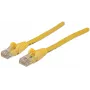 Intellinet tinklo jungiamasis kabelis, Cat6, 0,5 m, geltonas, CCA, U/UTP, PVC, RJ45, auksuoti kontaktai, apsaugotas nuo užkabinimo, su apsauginiu gaubtu, viso gyvenimo garantija